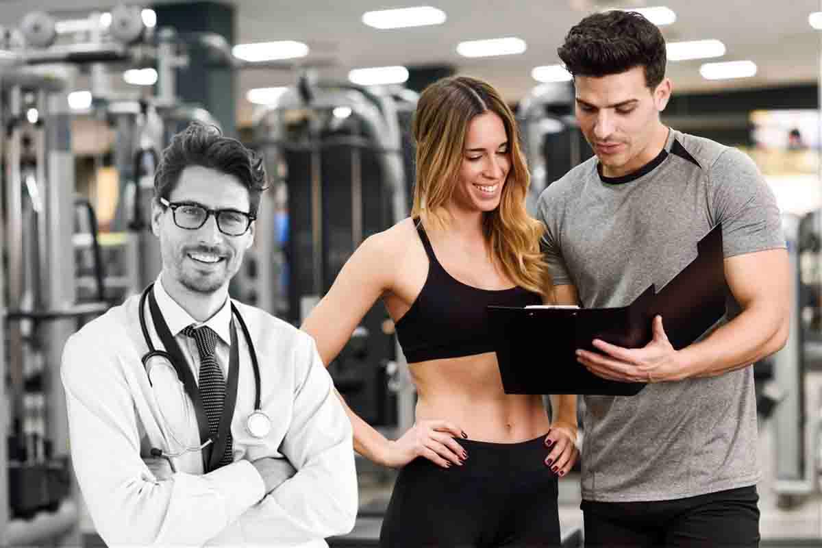 app medico e personal trainer