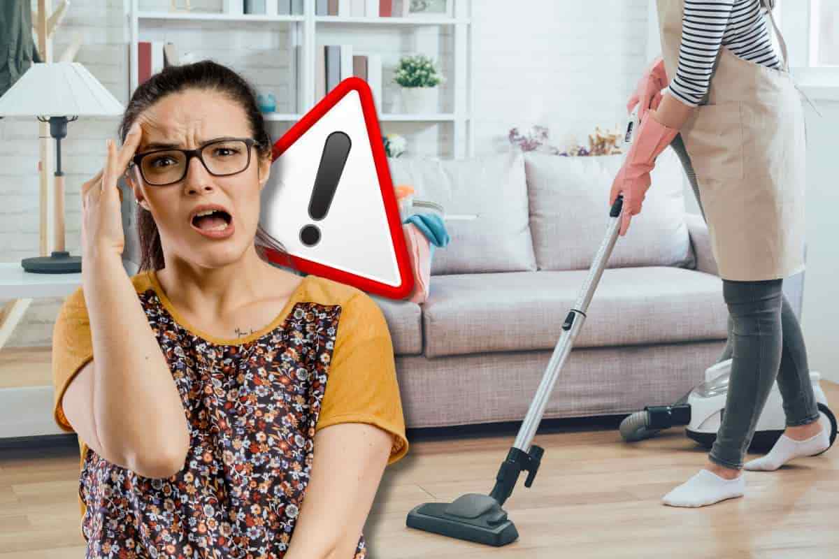 errori che rovinano l'aspirapolvere