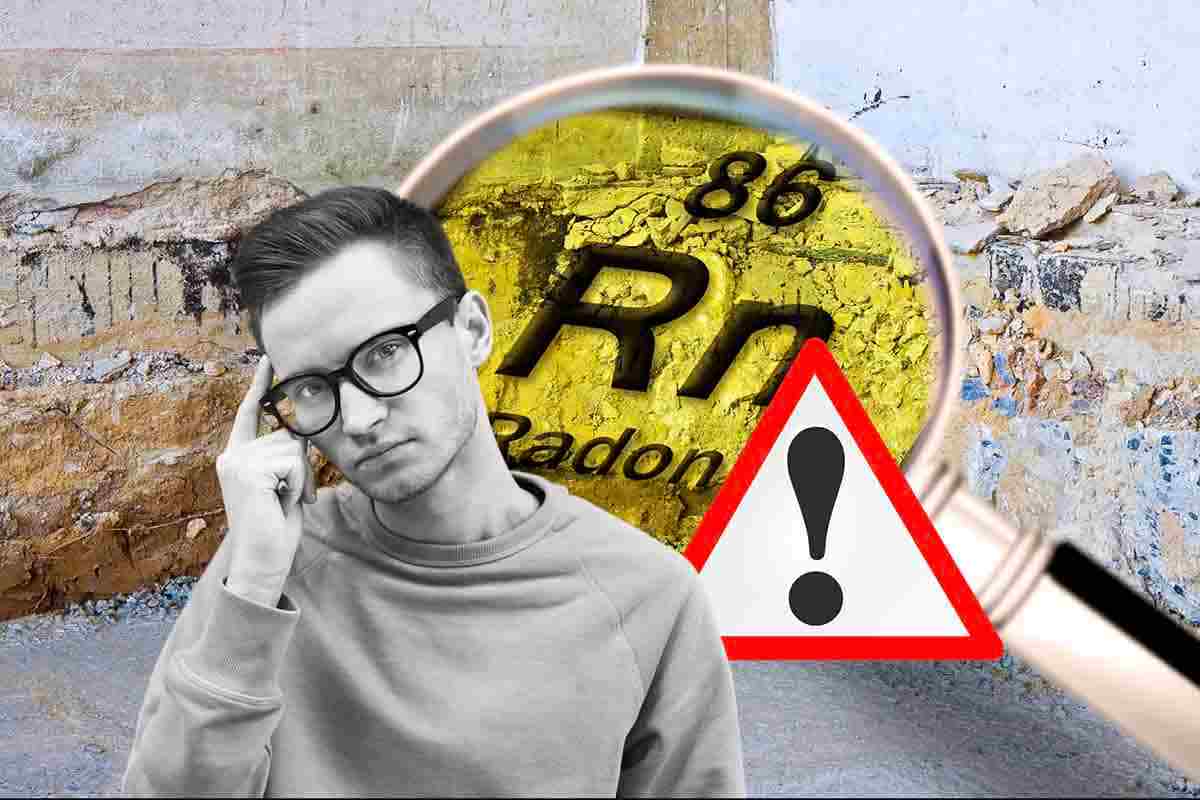 Allarme radon in Italia