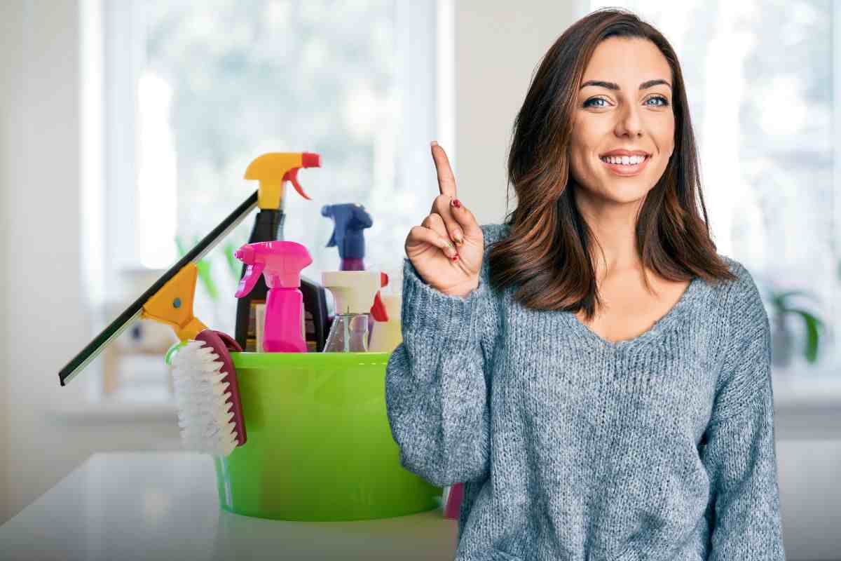 Come pulire casa usando un solo prodotto