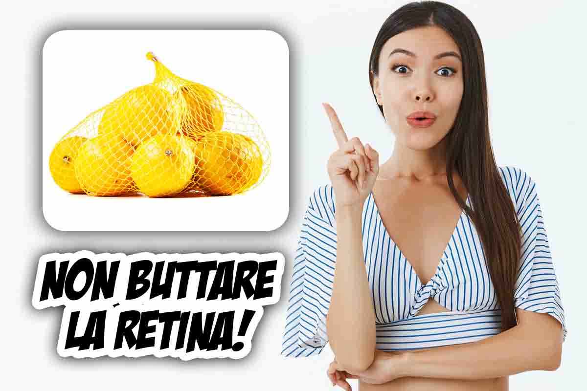 sfruttare retina frutta verdura