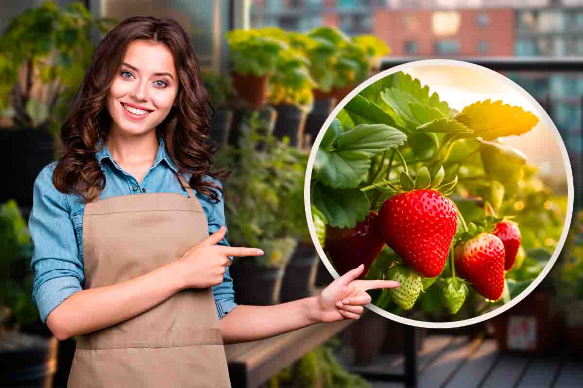 Fragole come coltivarle balcone