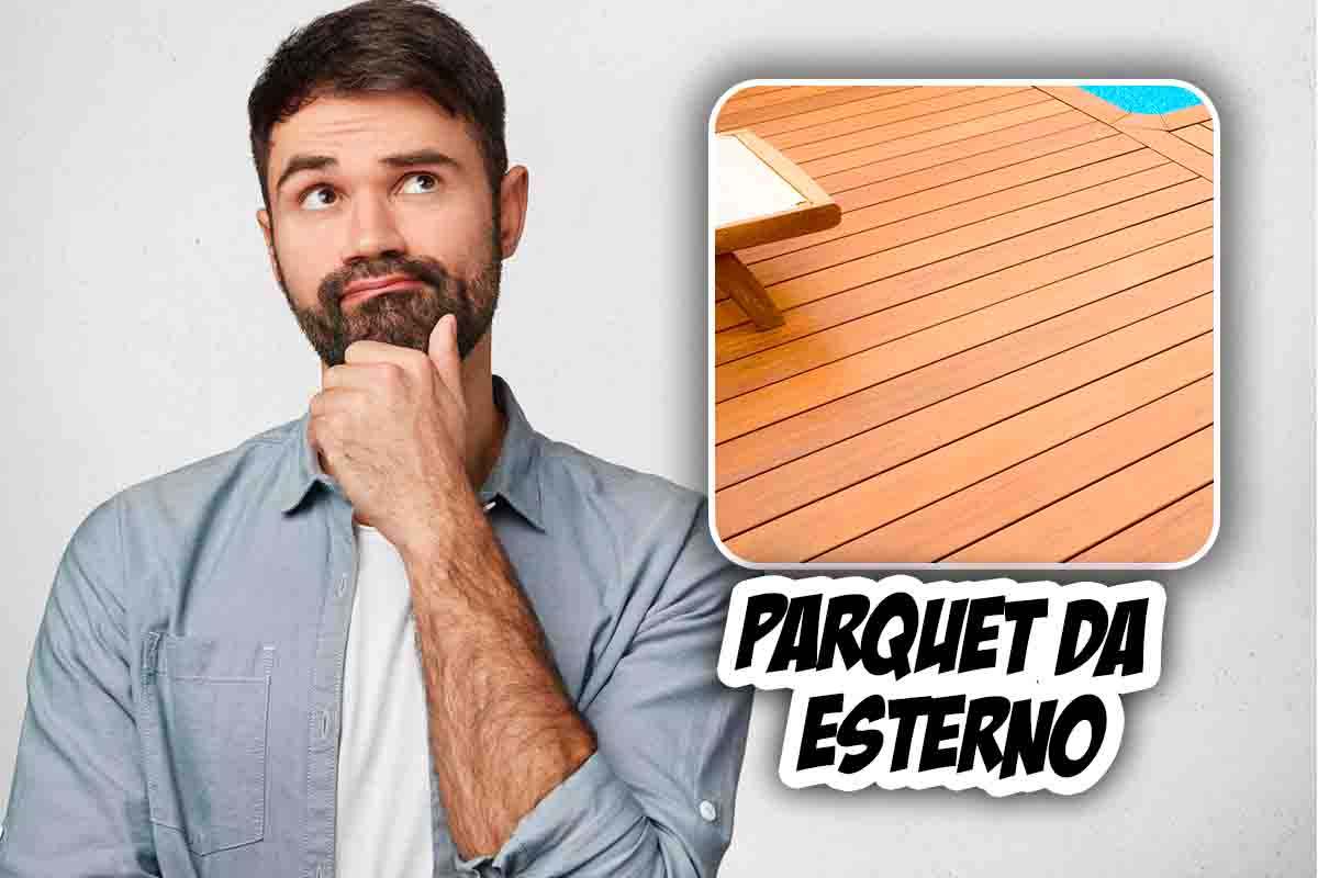 parquet esterno casa