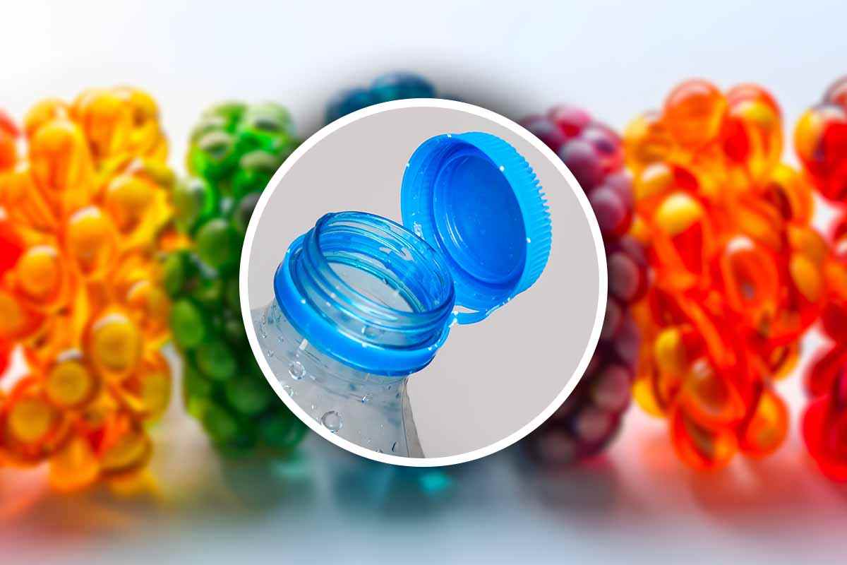 Anelli plastica bottiglie orecchini estivi procedimento
