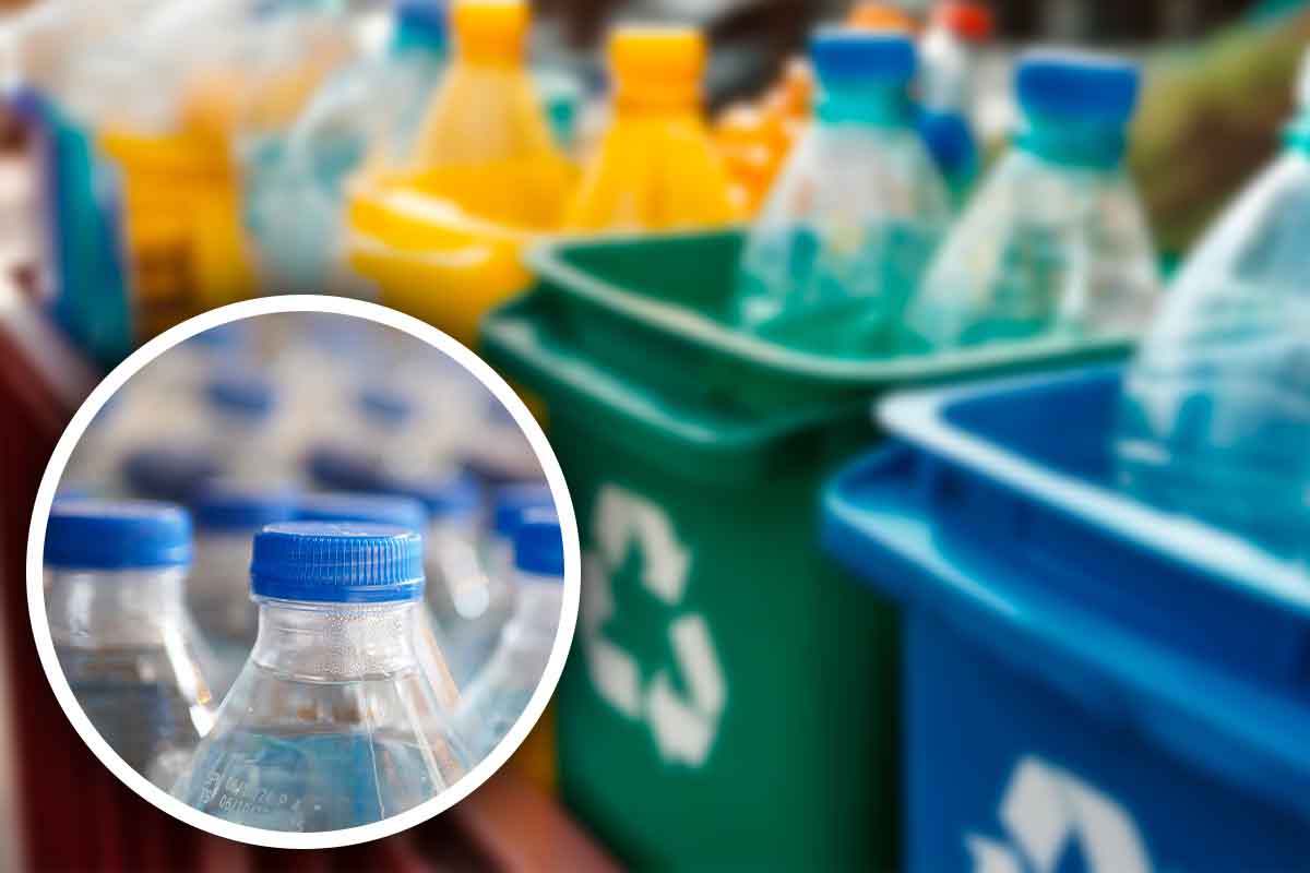 Errore da non fare riciclando le bottiglie di plastica