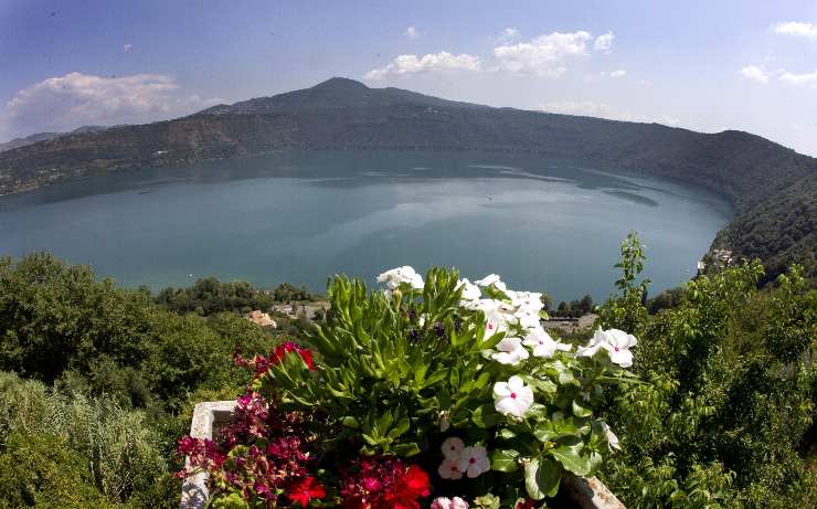 Castel Gandolfo natura fiori primavera