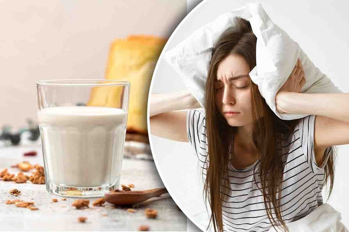 latte caldo insonnia