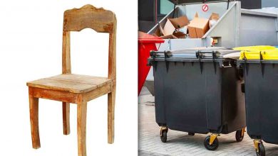 riciclare sedie in legno