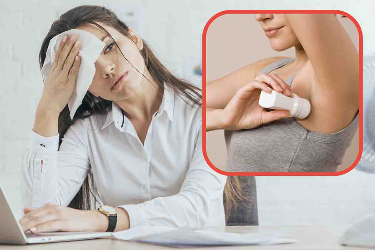 deodorante fai da te per combattere il sudore