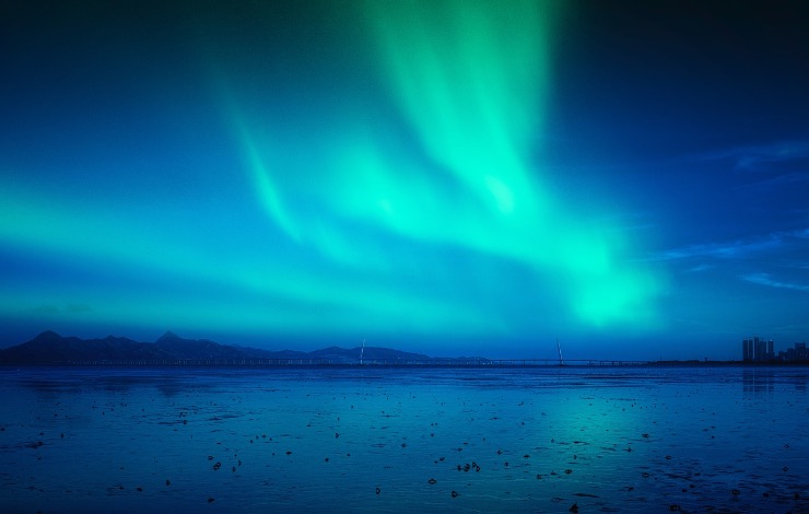 i casi di eruzione solare portano spettacoli colorati nel cielo