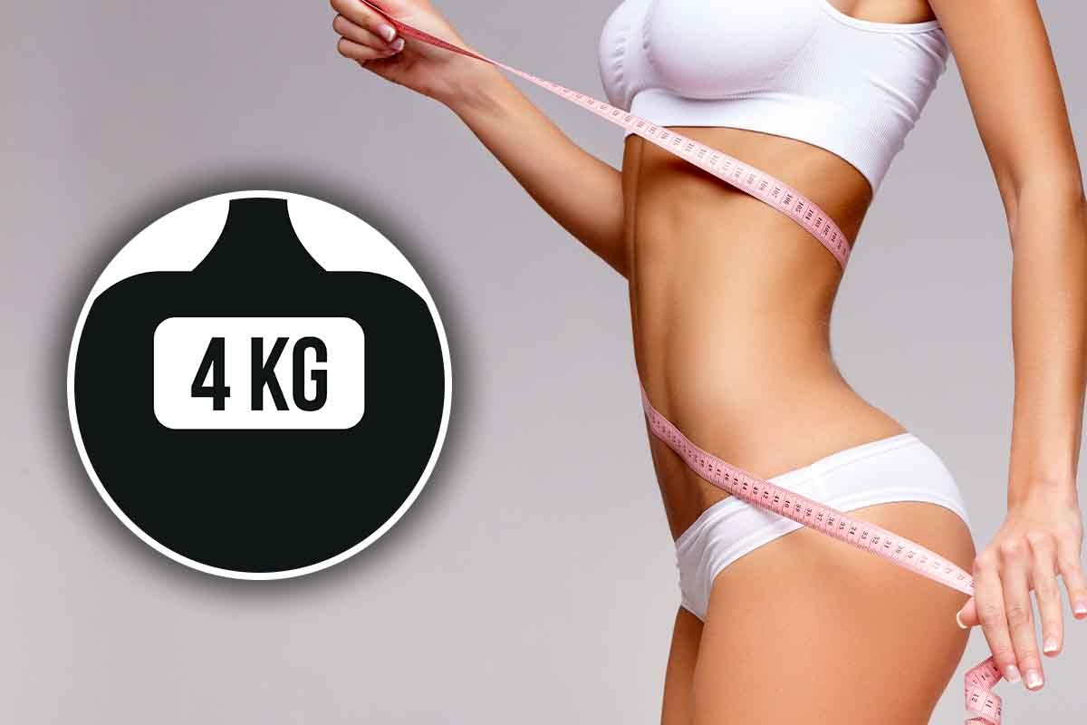 Dimagrire 4 kg mese senza sacrifici