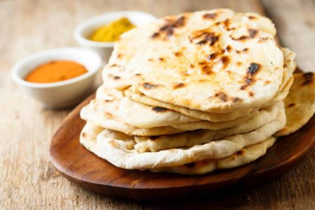 ricetta del pane Naan