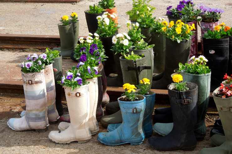 Zapatos viejos: reciclaje creativo