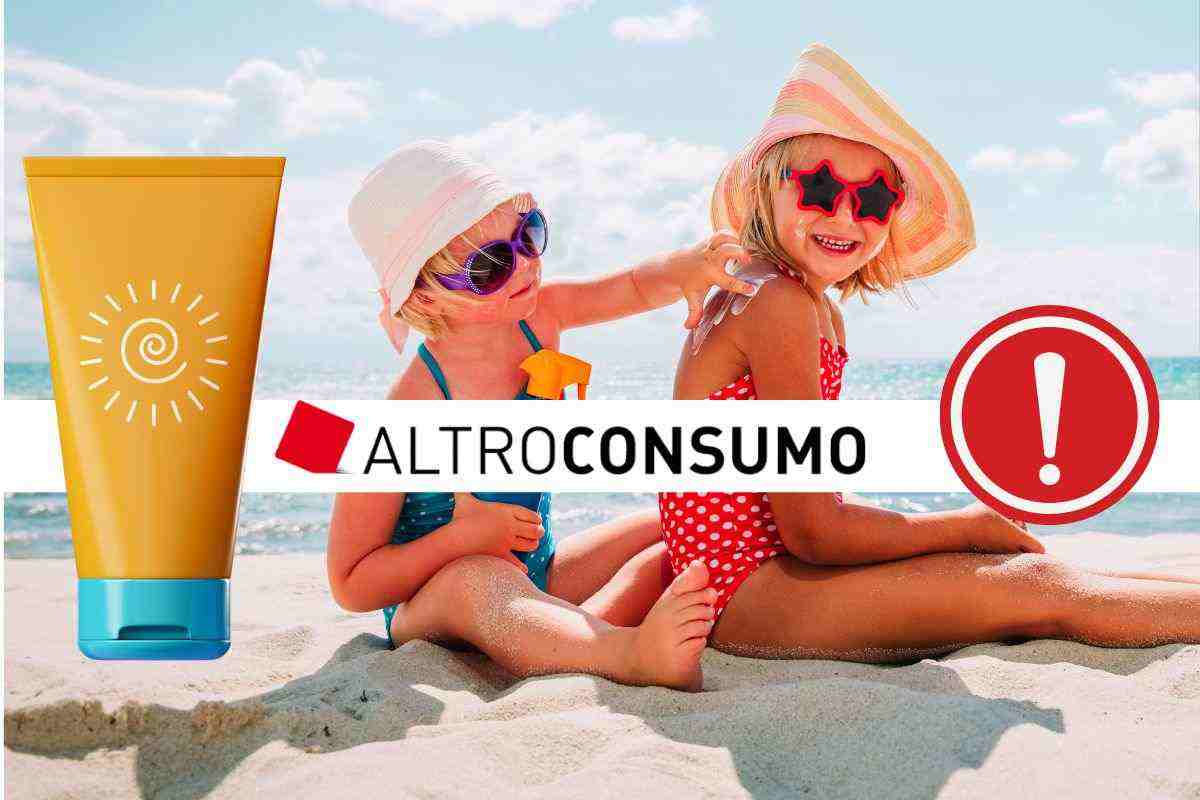 creme solari allarme altroconsumo