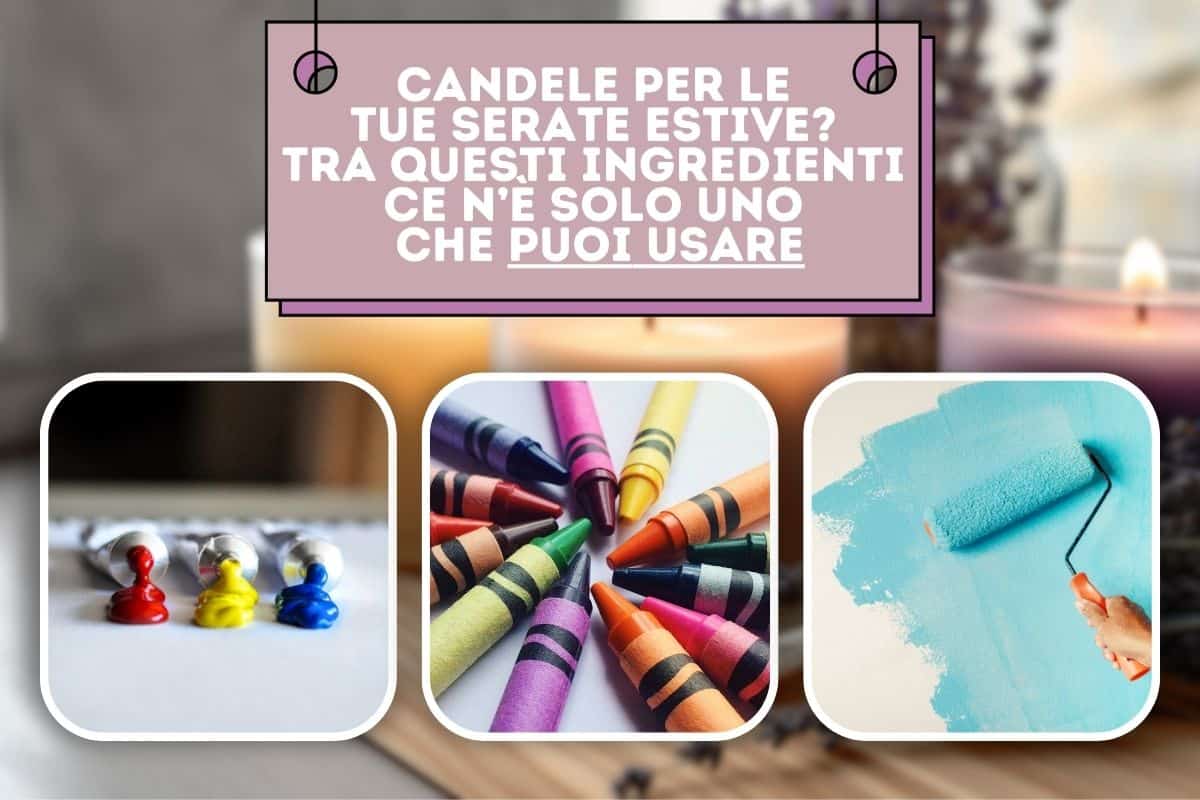 come fare le candele fai da te