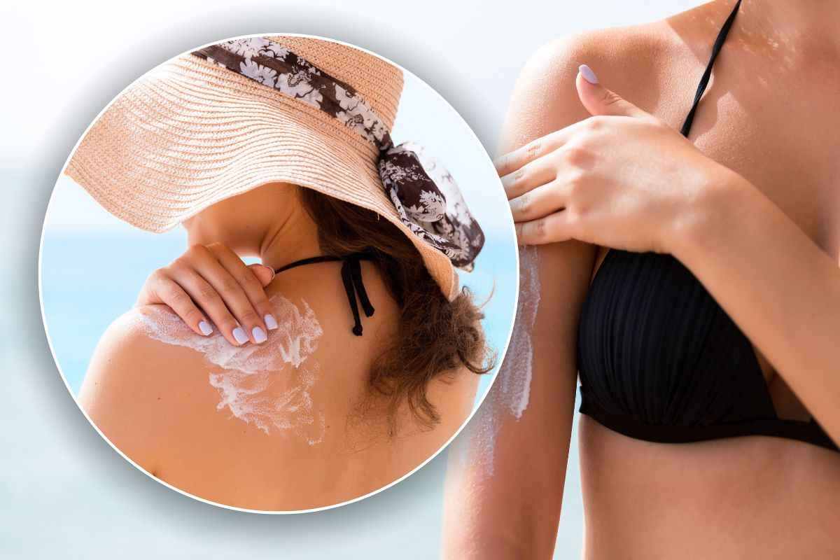 quantità crema solare