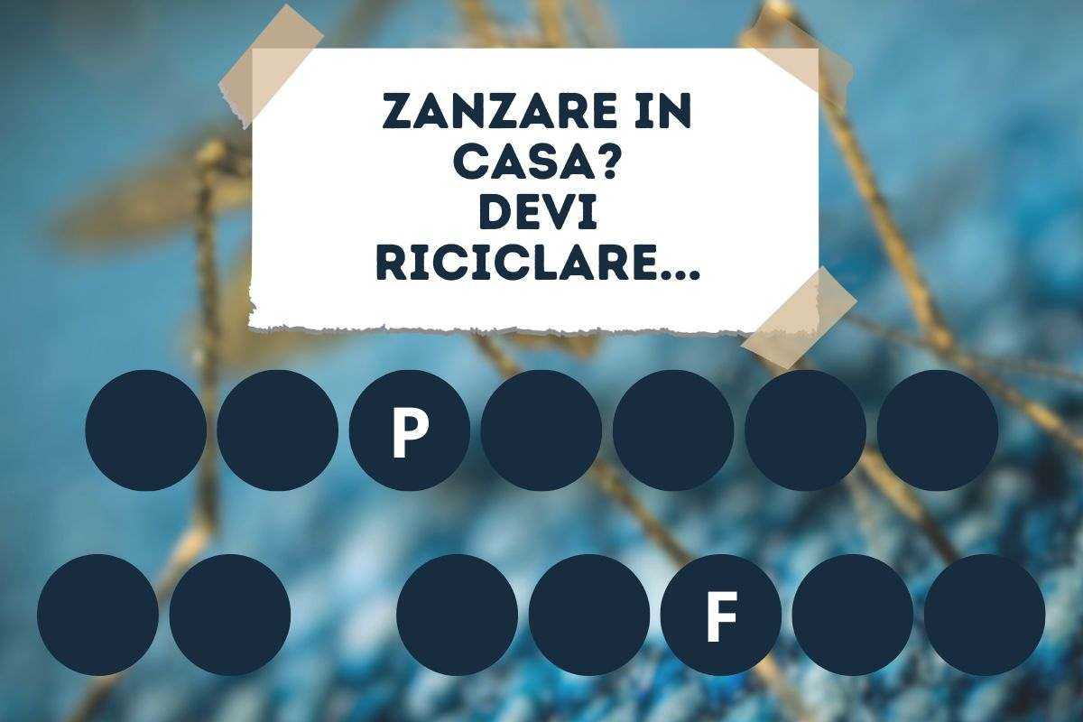 metodo contro zanzare