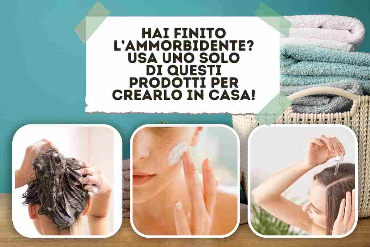 come sostituire l'ammorbidente del bucato