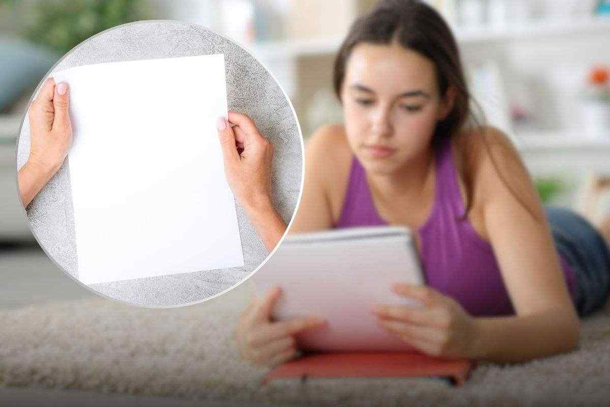 Come memorizzare tutto con il trucco del foglio di carta