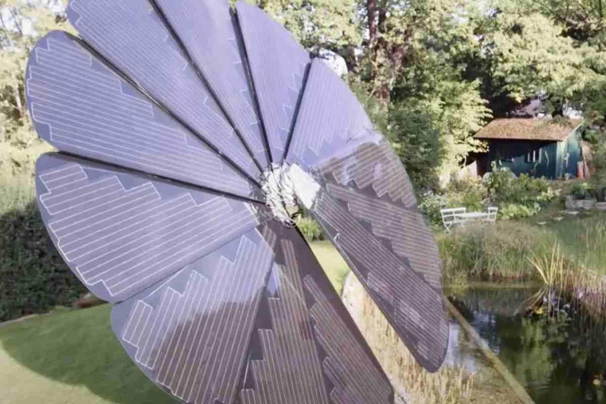 Fiore Solare Oscillante Flora – Pianta Artificiale A Energia Solare Che Si Muove Da Sola