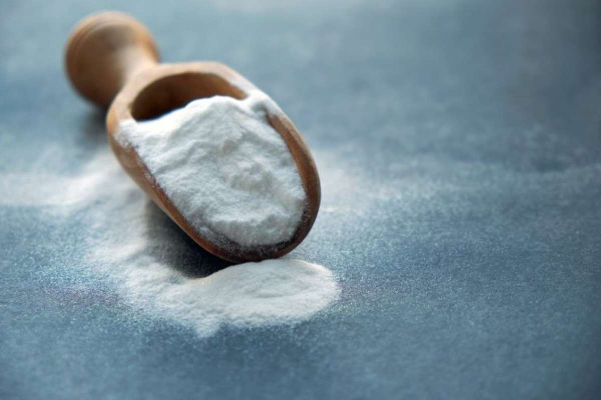 Bicarbonato di sodio, calcare