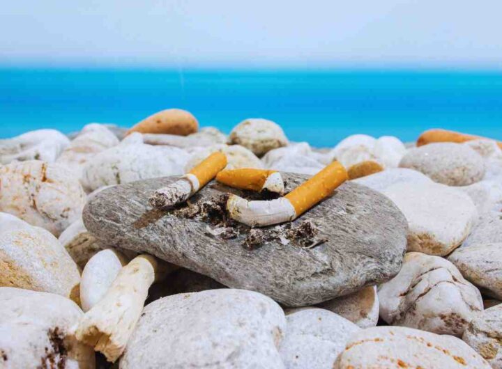fumare in spiaggia