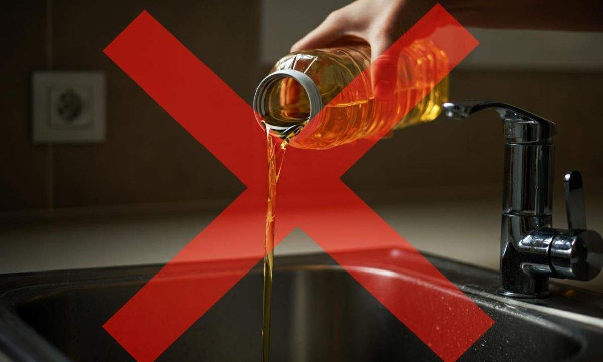 No olio lavandino, problemi