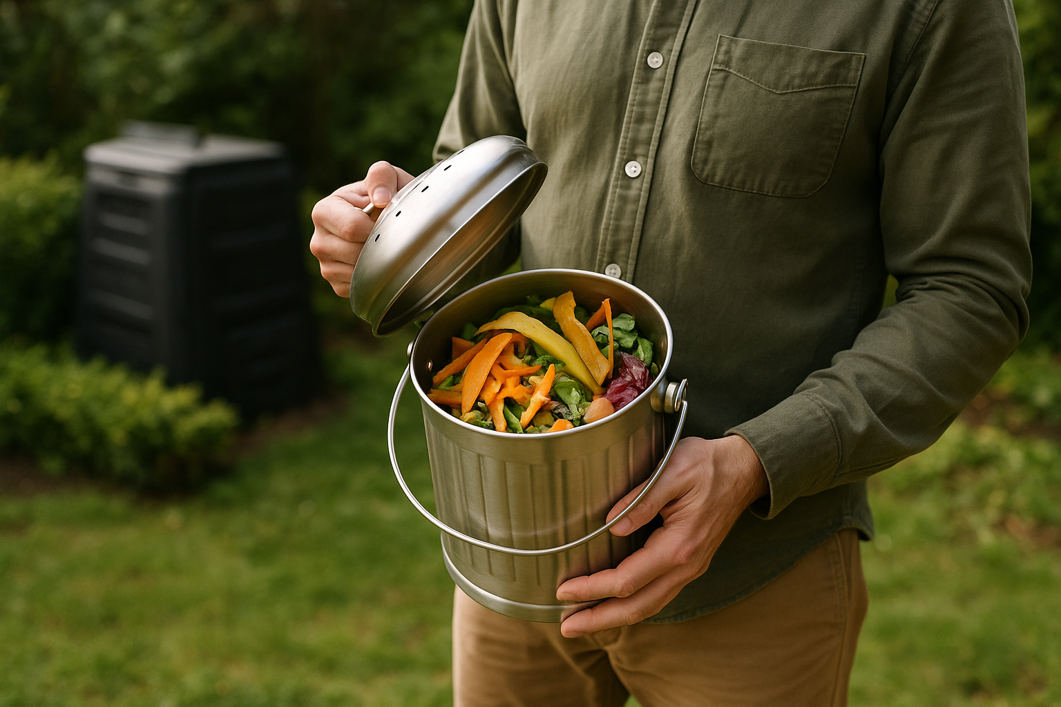 compostaggio domestico — Compostaggio domestico: come iniziare in balcone o giardino (2)