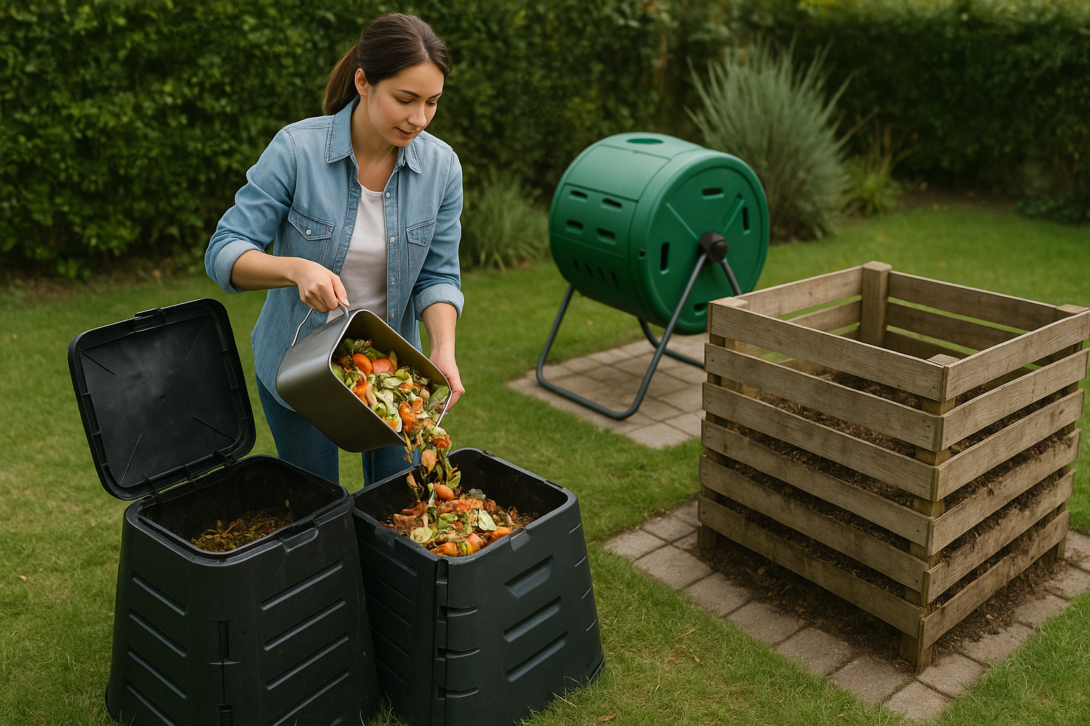 compostaggio domestico — Compostaggio domestico: come iniziare in balcone o giardino