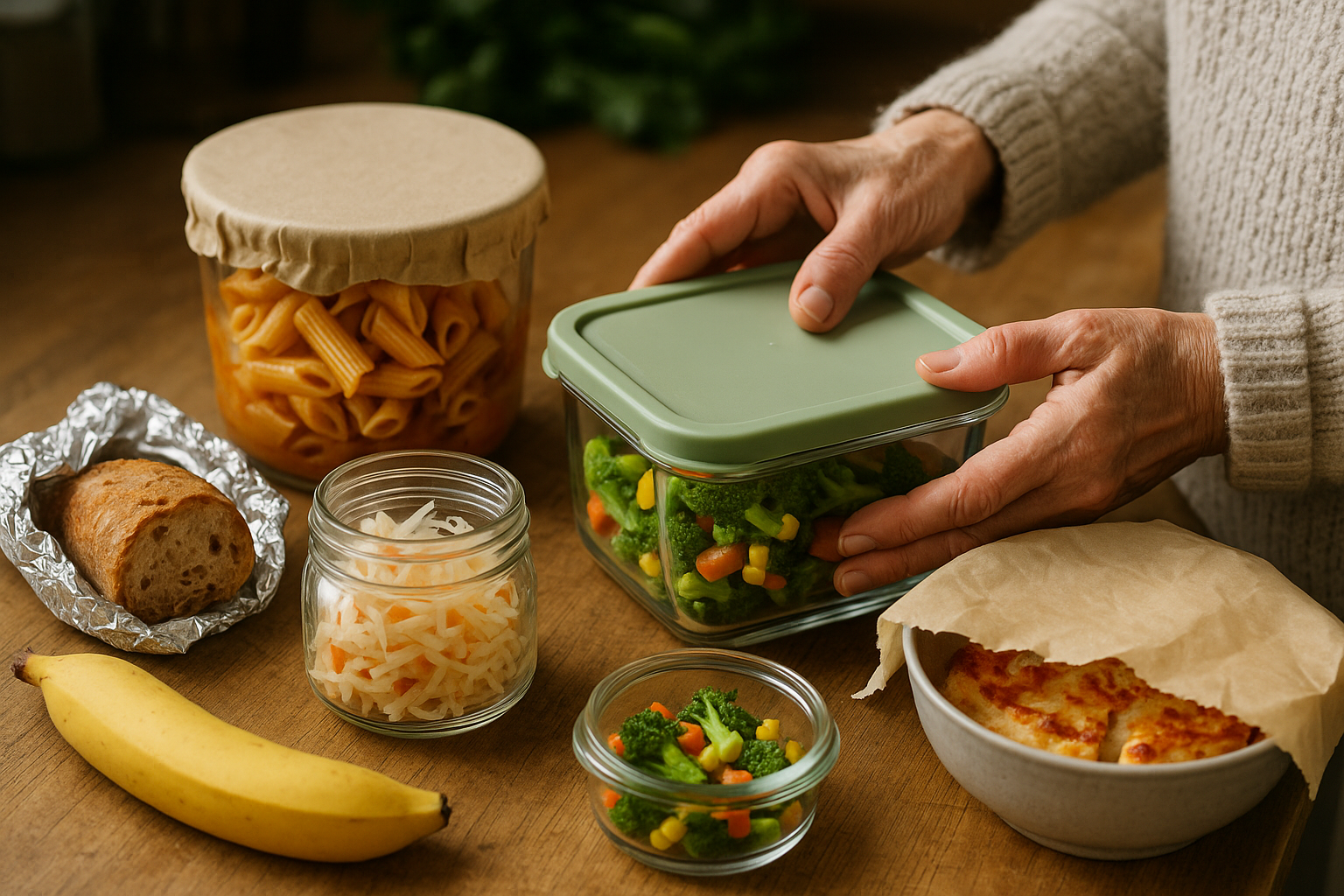 conservare avanzi cibo sostenibile — Come conservare gli avanzi di cibo in modo sostenibile