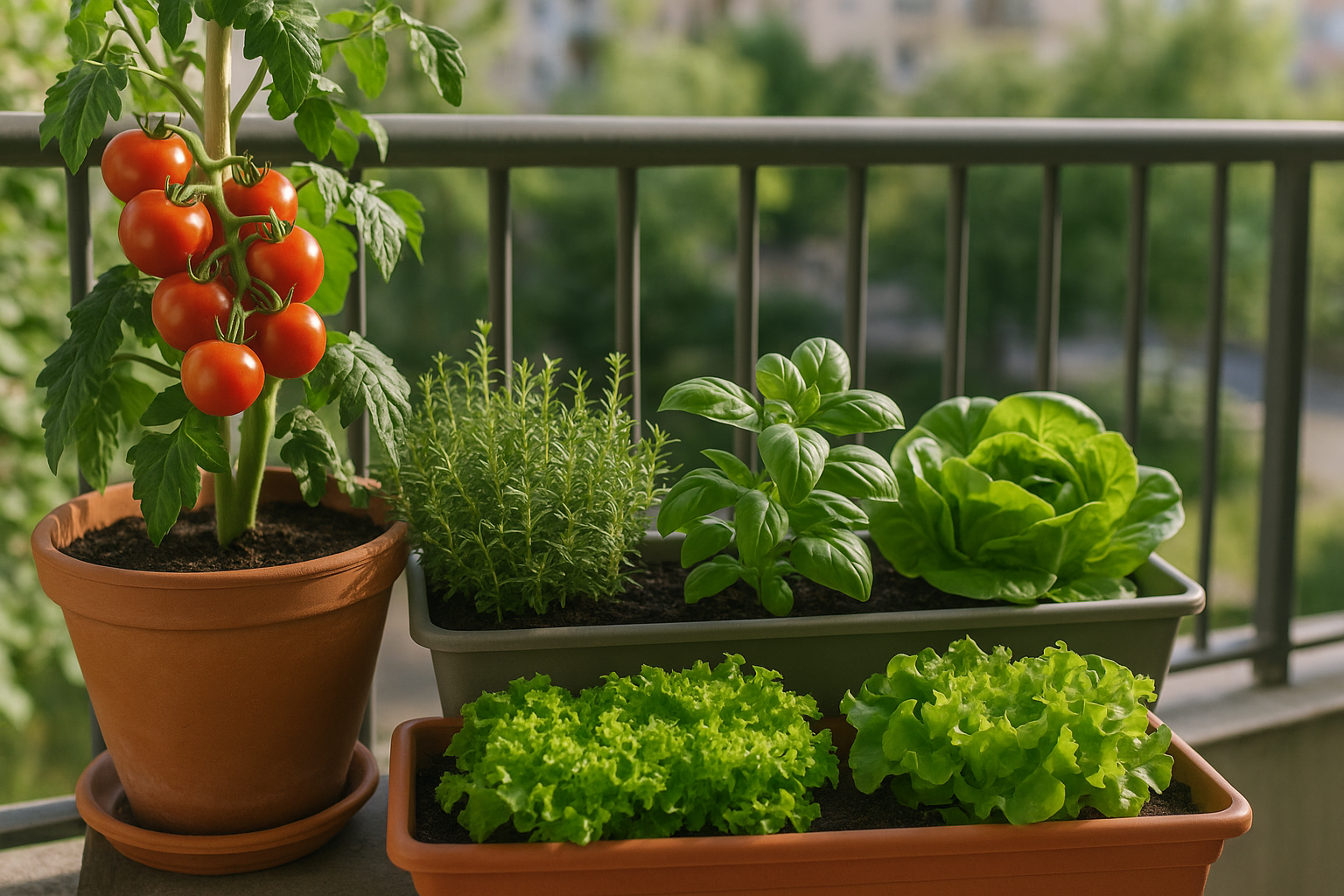 orto sul balcone — Orto sul balcone: 3 piante che crescono anche se non hai il pollice verde (2)