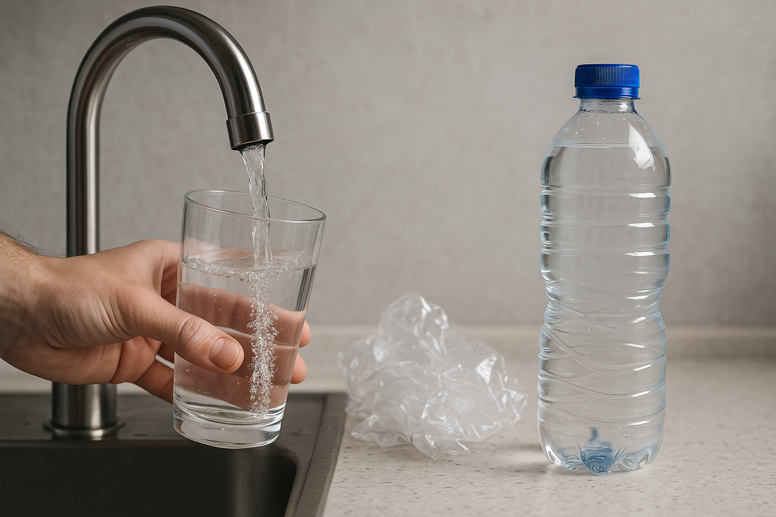 acqua del rubinetto vs acqua in bottiglia — Acqua del rubinetto vs. acqua in bottiglia: la scelta consapevole