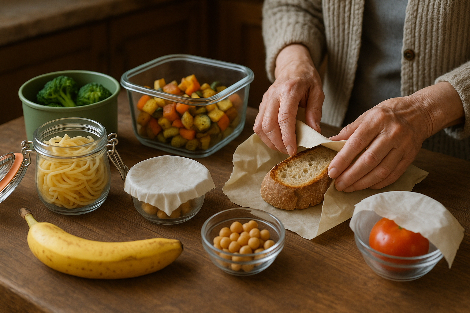 conservare avanzi cibo sostenibile — Come conservare gli avanzi di cibo in modo sostenibile