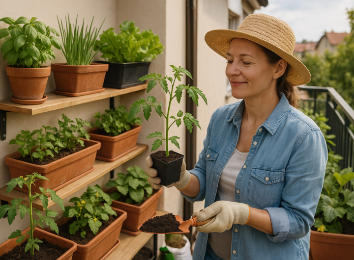 orto in balcone — Orto in balcone: coltivare verdure fresche in 2 metri quadri