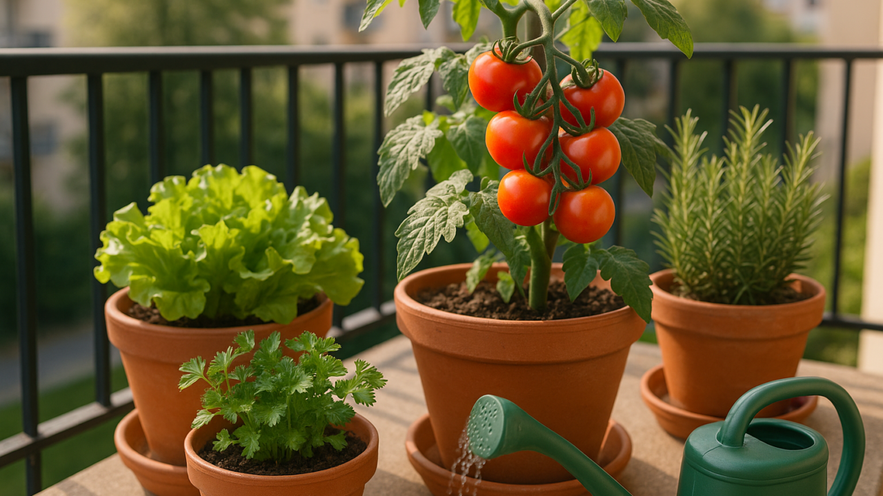orto sul balcone — Orto sul balcone: 3 piante che crescono anche se non hai il pollice verde
