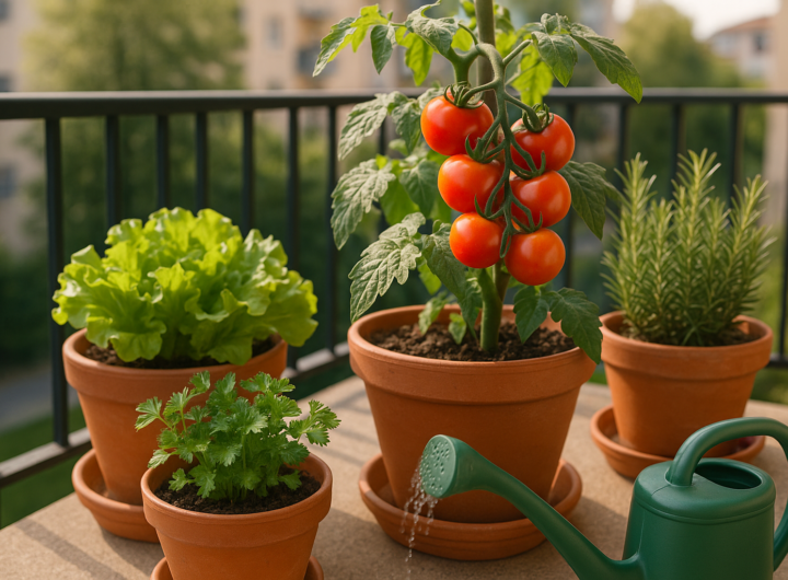 orto sul balcone — Orto sul balcone: 3 piante che crescono anche se non hai il pollice verde