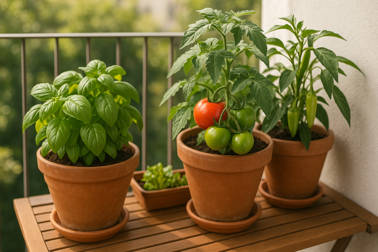 orto sul balcone — Orto sul balcone: come coltivare verdure in poco spazio (2)