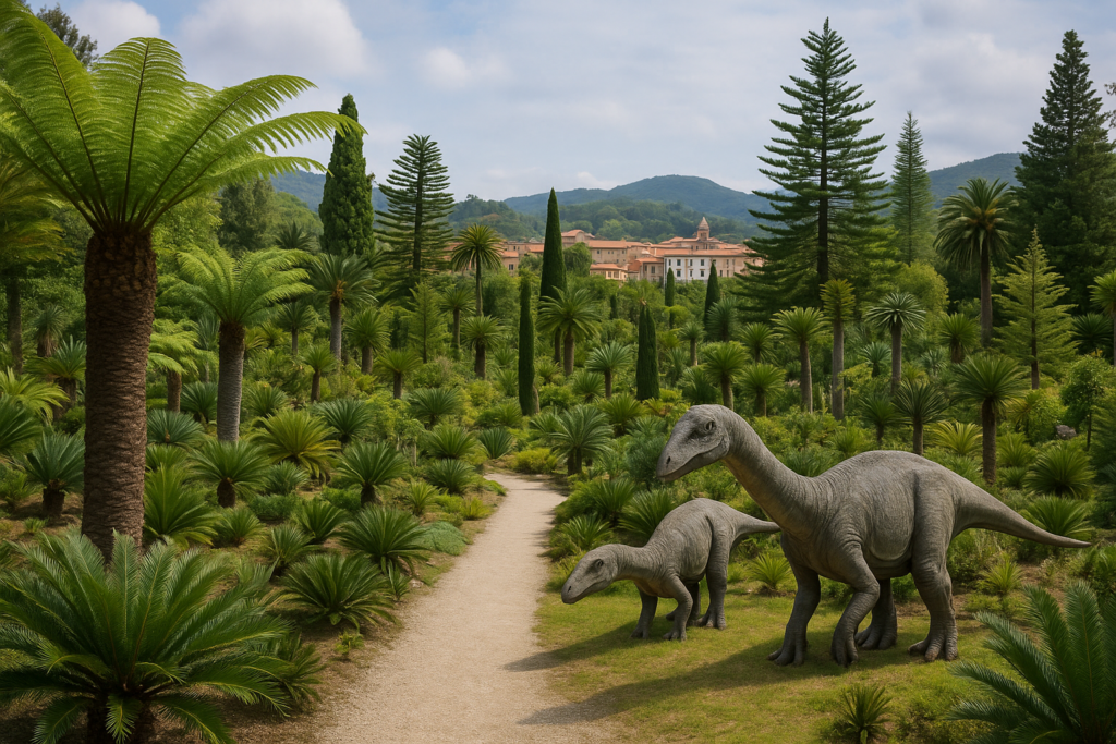 Giardini Caneva a Sarzana: la collezione unica di piante preistoriche