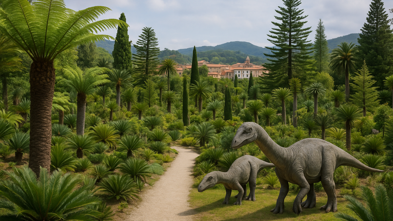Giardini Caneva a Sarzana: la collezione unica di piante preistoriche