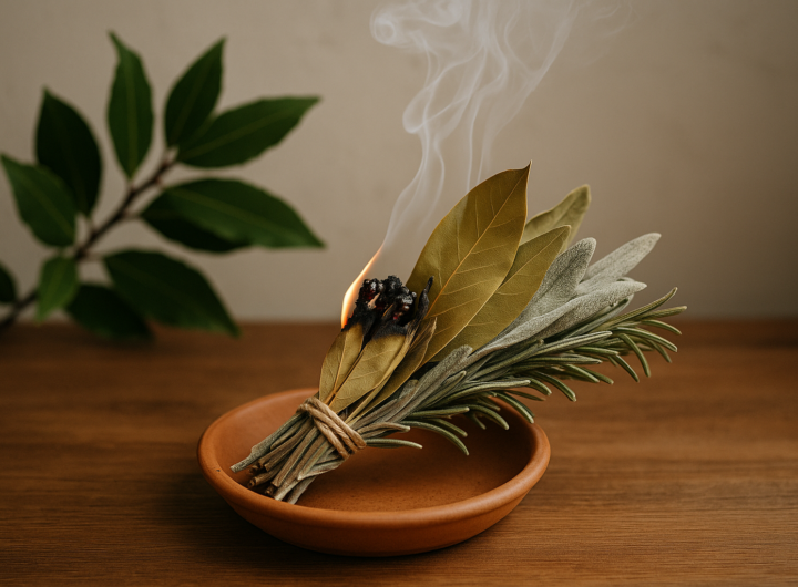 Erbe aromatiche in casa: bruciarle per profumare e purificare (davvero funziona?)
