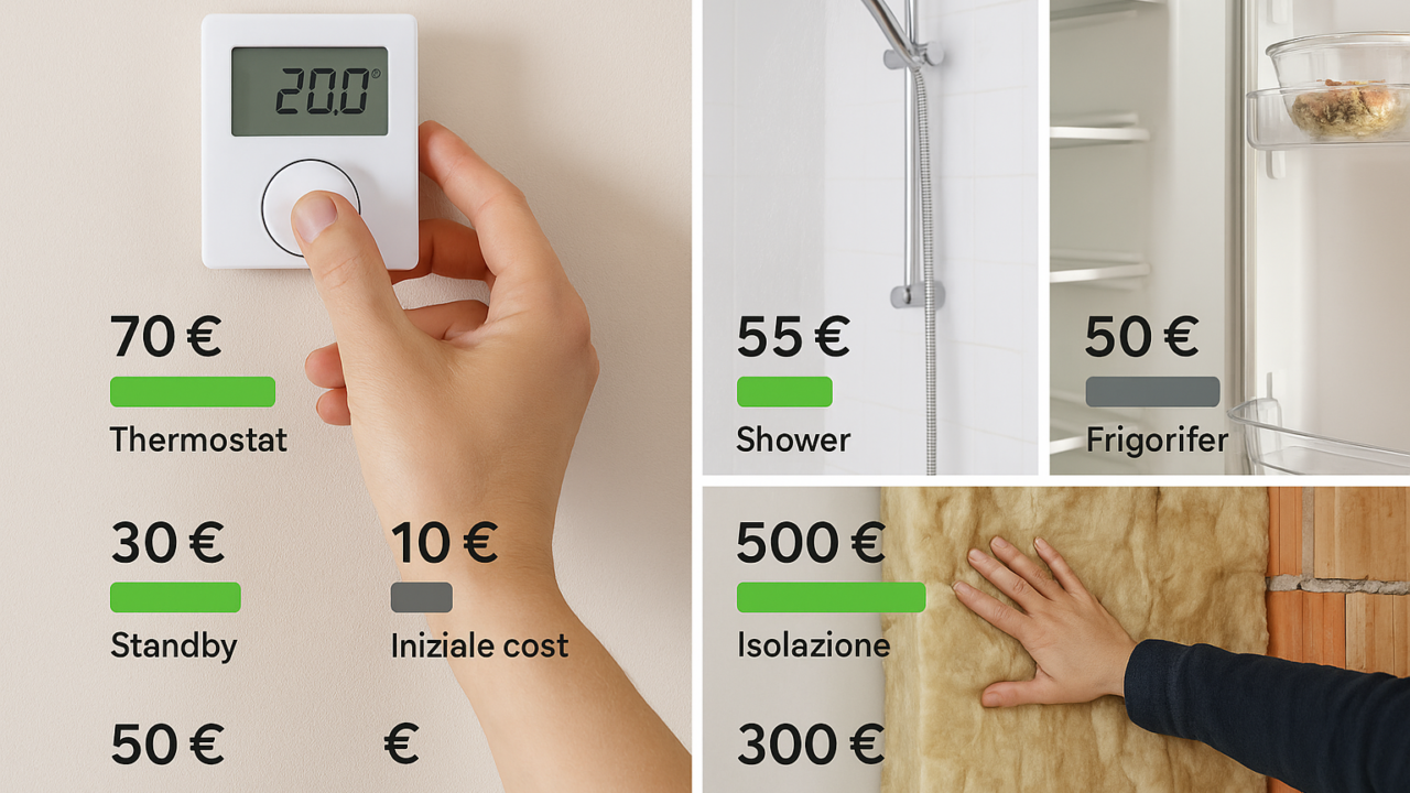 Risparmio energetico in casa: 5 gesti che abbassano la bolletta davvero