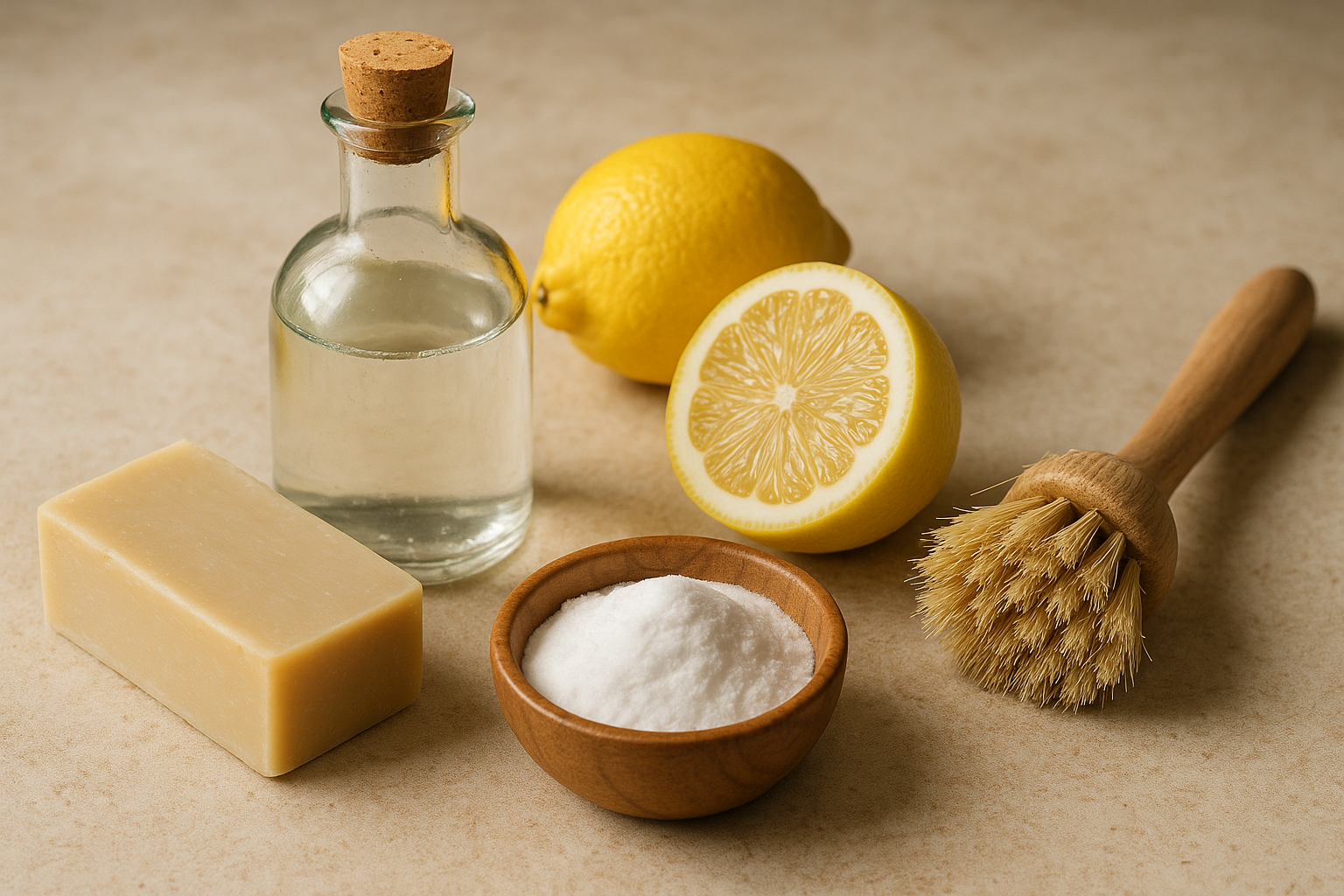 Pulizia della casa con ingredienti naturali: cosa funziona, cosa è mito