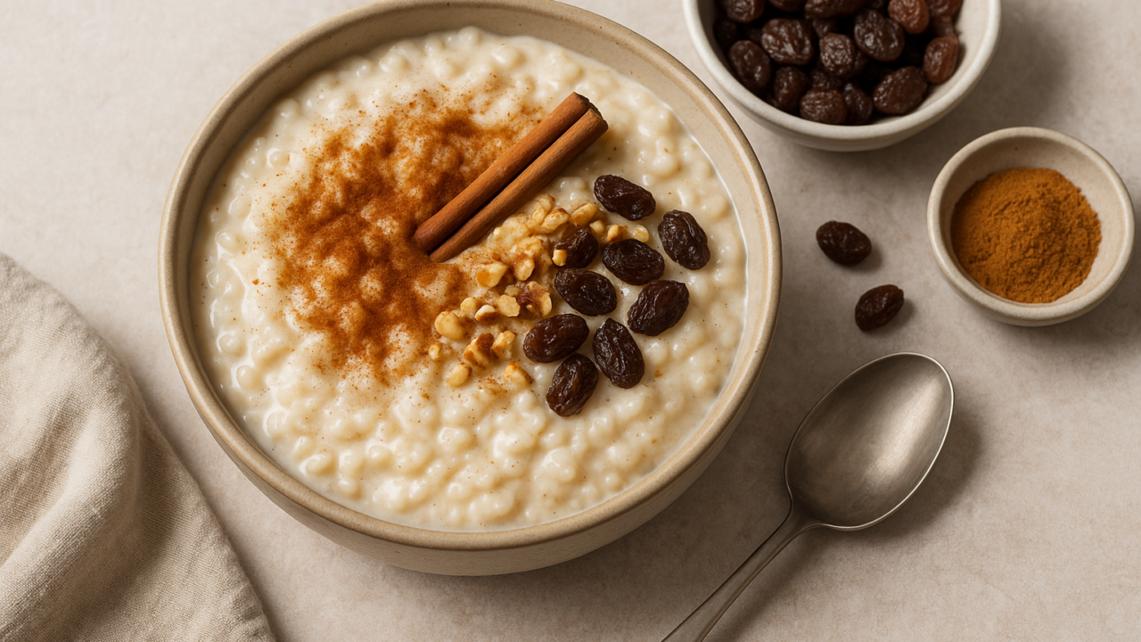 Ricette vegane facili: il rice pudding che piace a tutti