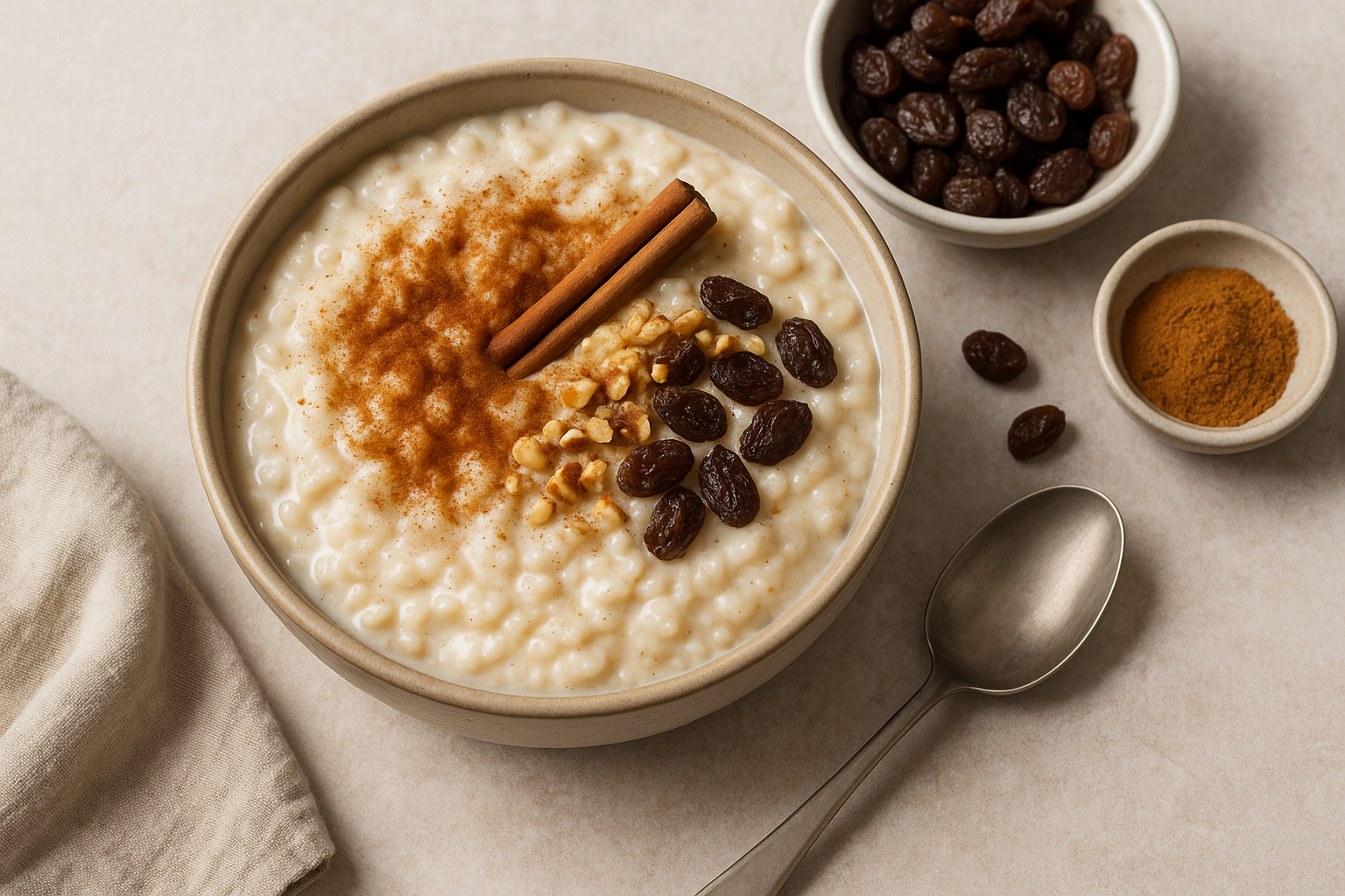 Ricette vegane facili: il rice pudding che piace a tutti