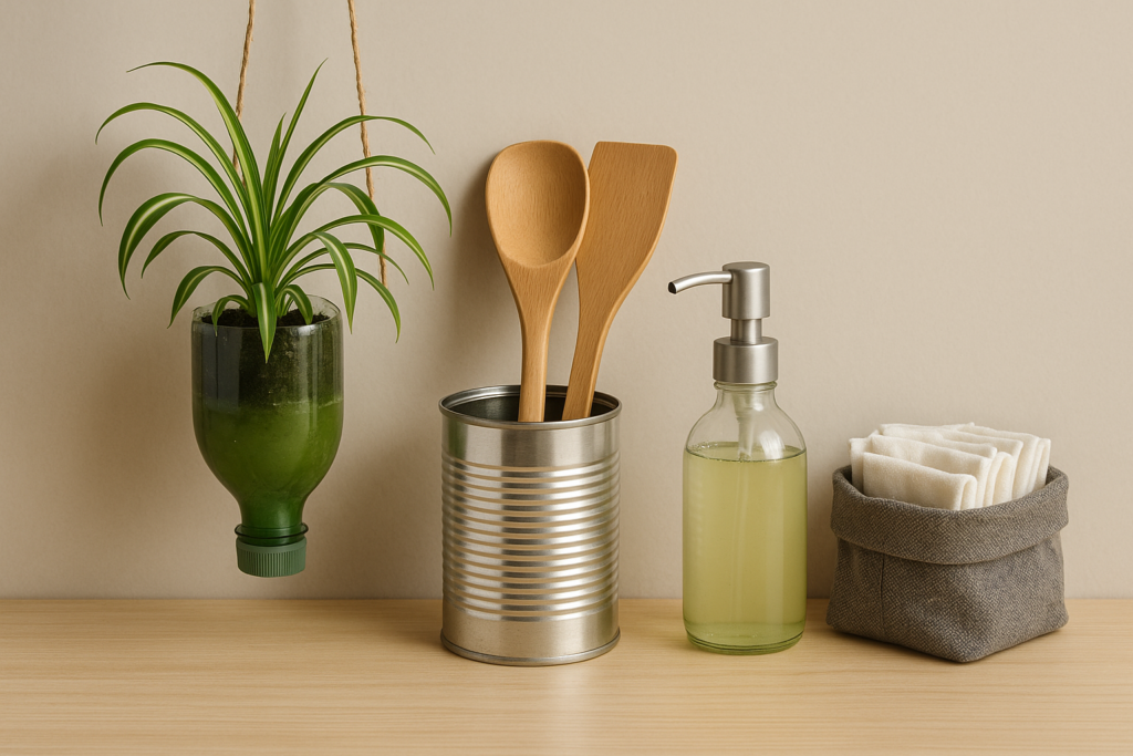 Riciclo creativo in casa: 5 progetti facili che usi davvero