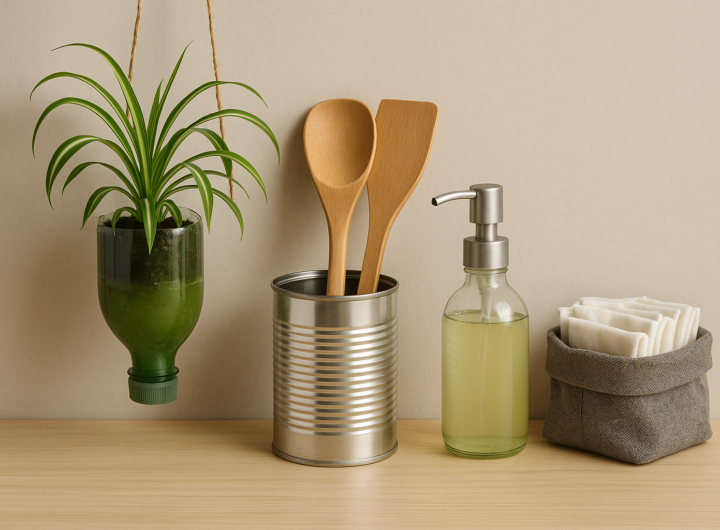 Riciclo creativo in casa: 5 progetti facili che usi davvero