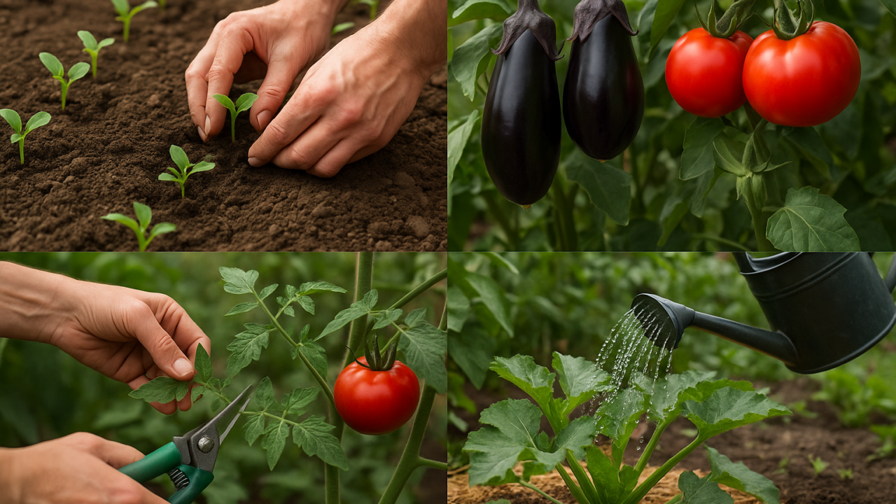 Orto e giardino in luglio 2026: cosa seminare, raccogliere e potare