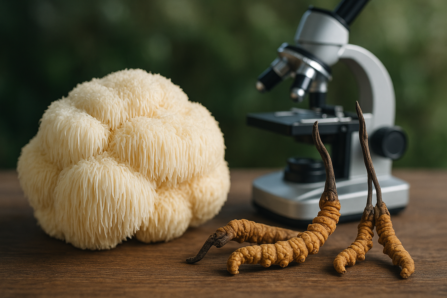 Funghi medicinali: Hericium e Cordyceps, cosa dice la scienza