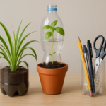 Riciclo creativo: 3 progetti semplici con bottiglie di plastica