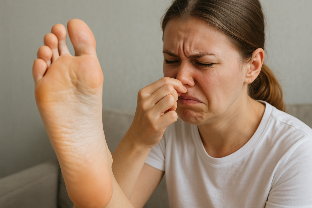 Puzza di piedi anche dopo lavati